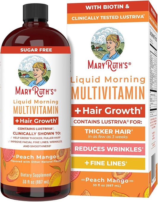 Flowi™️ - Liquid Morning Multivitamin + Hair Growth