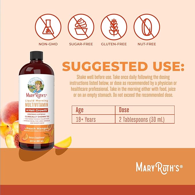 Flowi™️ - Liquid Morning Multivitamin + Hair Growth