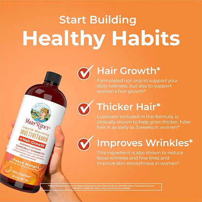 Flowi™️ - Liquid Morning Multivitamin + Hair Growth